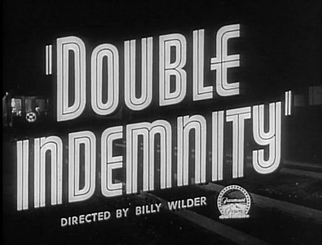 Double Indemnity making story