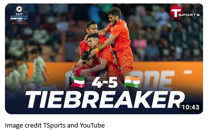 India vs Kuwait SAFF Final