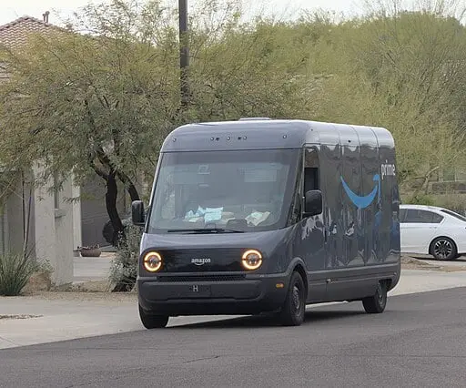 Rivian Amazon_electric_delivery_vehicle
