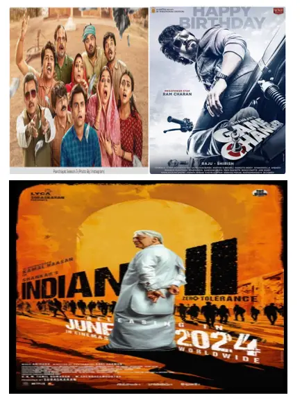 Hindi Telugu and Tamil Movies June 2024